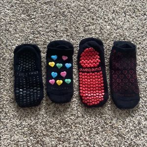 2 Pairs of Pure Barre Sticky Socks